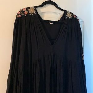 Free people embroidered top